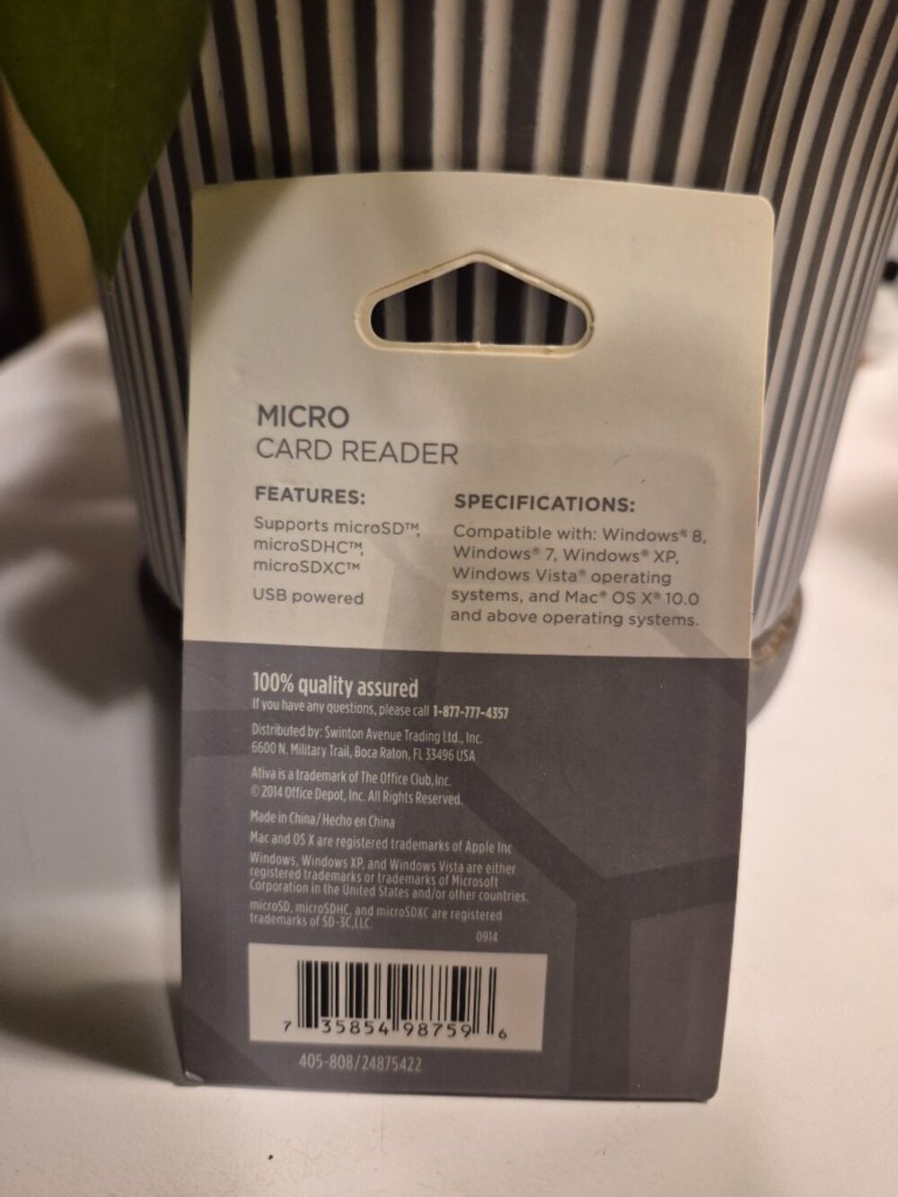 ATIVA MICRO CARD READER (1) - Picture 2 of 2